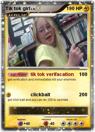 Pokemon Tik tok girl
