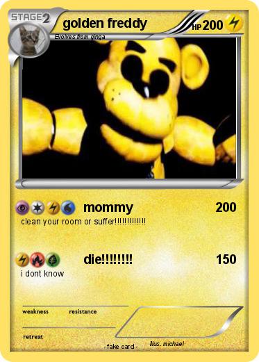 Pokemon golden freddy
