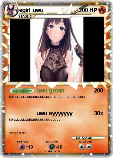 Pokemon egirl uwu
