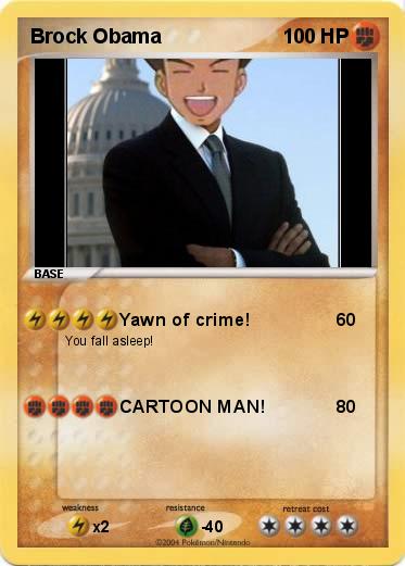 Pokemon Brock Obama