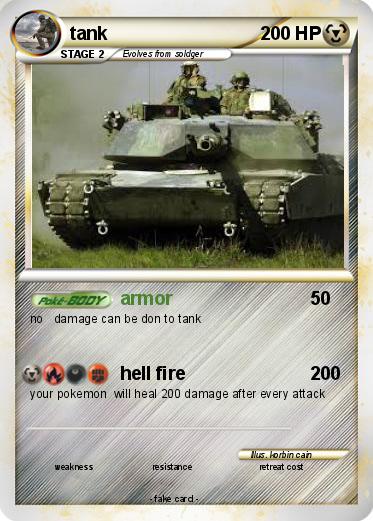 Pokemon tank