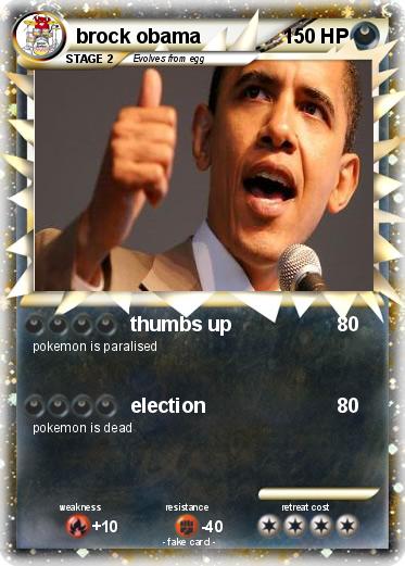 Pokemon brock obama
