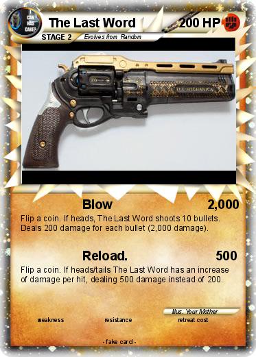 Pokemon The Last Word