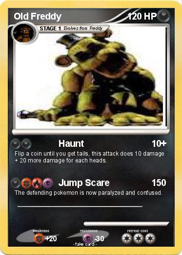 Pokemon Old Freddy