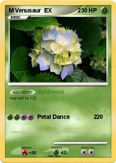Pokemon M Venusaur  EX                2