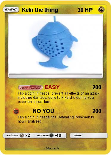 Pokemon Kelii the thing