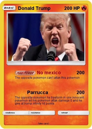 Pokemon Donald Trump