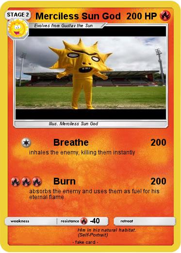 Pokemon Merciless Sun God