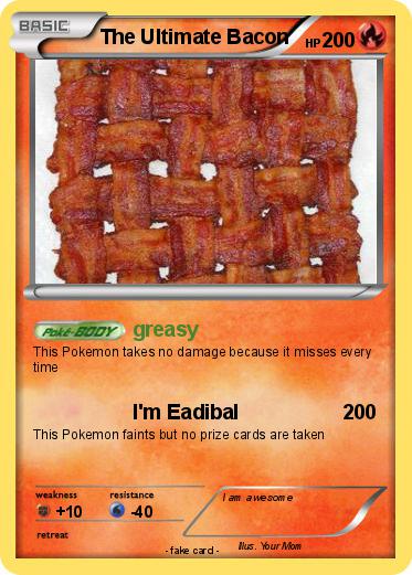 Pokemon The Ultimate Bacon