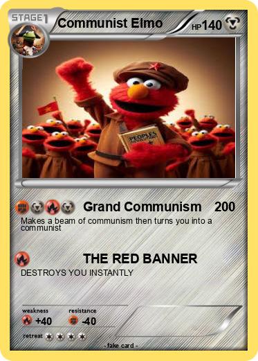 Pokemon Communist Elmo
