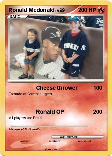 Pokemon Ronald Mcdonald