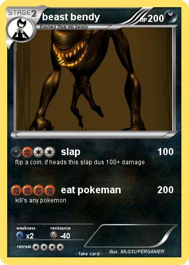 Pokemon beast bendy