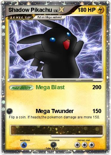 Pokemon Shadow Pikachu