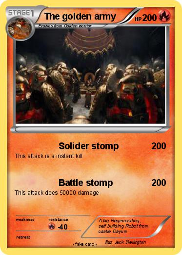 Pokemon The golden army