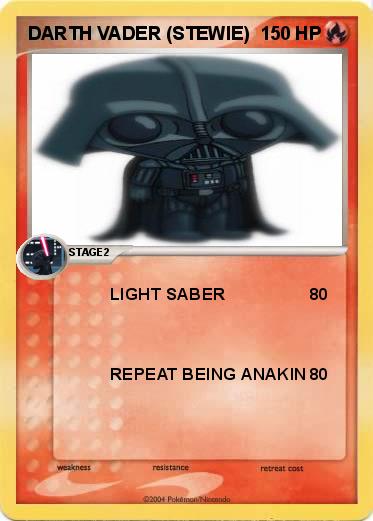 Pokemon DARTH VADER (STEWIE)