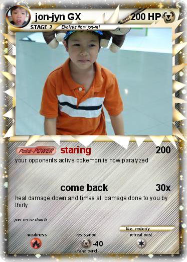 Pokemon jon-jyn GX