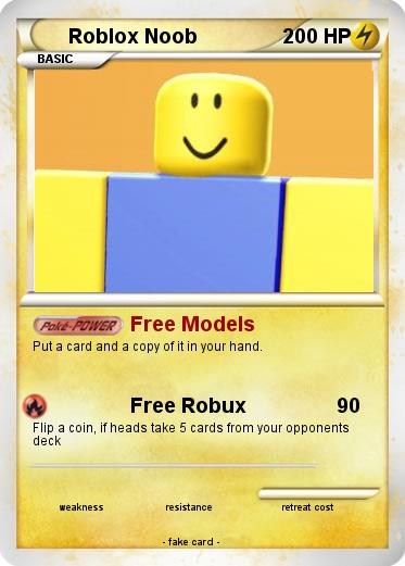 Pokemon Roblox Noob 101 - roblox robux card roblox free models