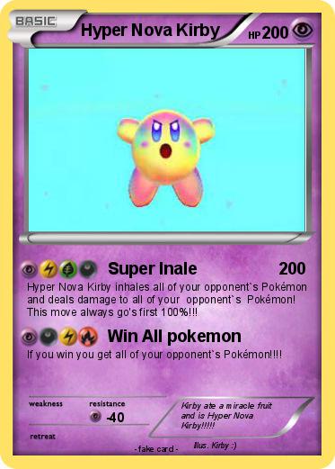 Pokemon Hyper Nova Kirby