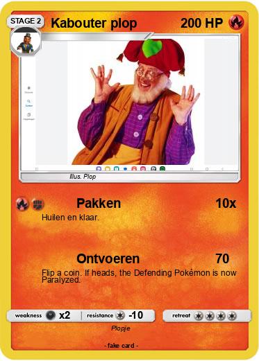 Pokemon Kabouter plop