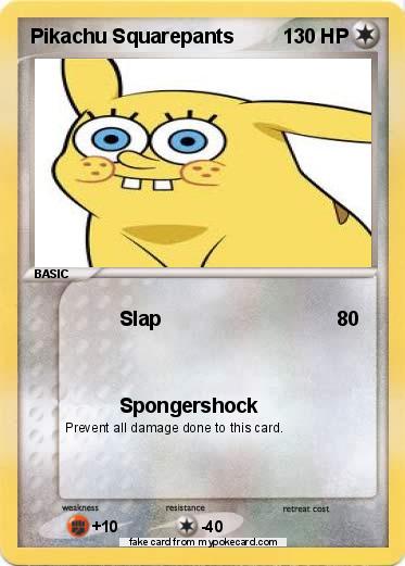 Pokemon Pikachu Squarepants