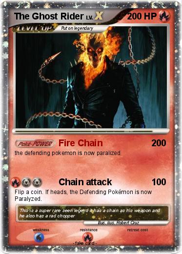 Pokemon The Ghost Rider