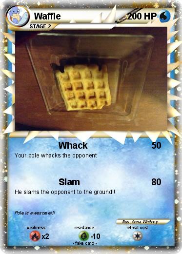 Pokemon Waffle