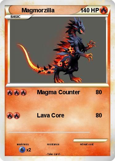 Pokemon Magmorzilla