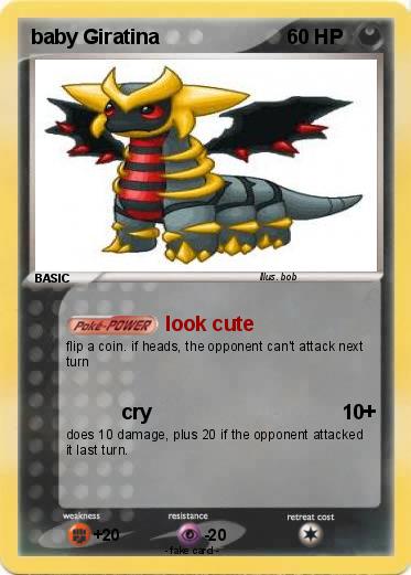 Pokemon baby Giratina