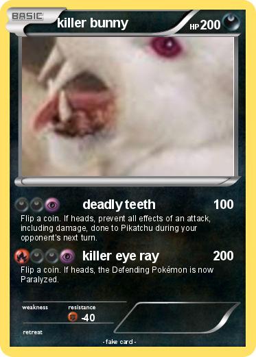 Pokemon killer bunny