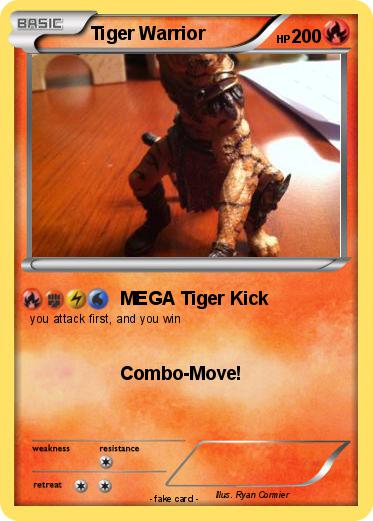 Pokemon Tiger Warrior
