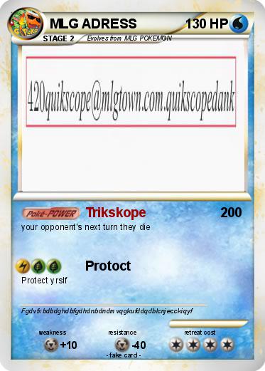Pokemon MLG ADRESS