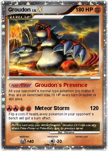 Pokemon Groudon