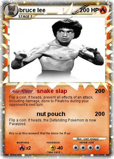 Pokemon bruce lee