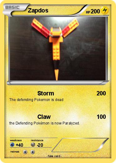 Pokemon Zapdos