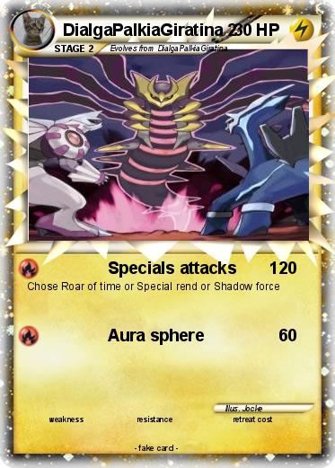 Pokemon DialgaPalkiaGiratina 2