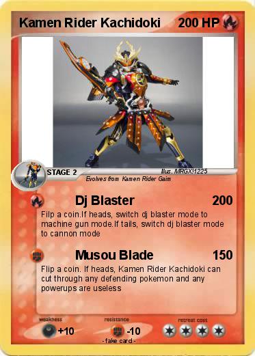 Pokemon Kamen Rider Kachidoki