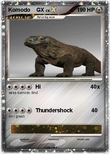 Pokemon Komodo    GX