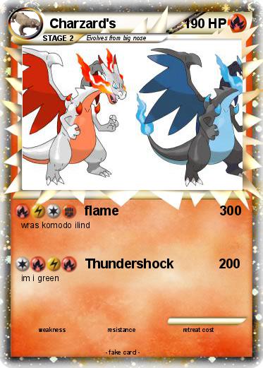 Pokemon Charzard's