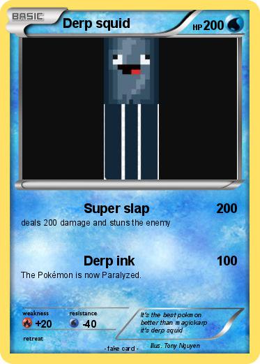 Pokemon Derp squid
