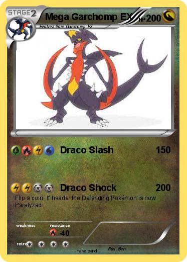 Pokemon Mega Garchomp EX