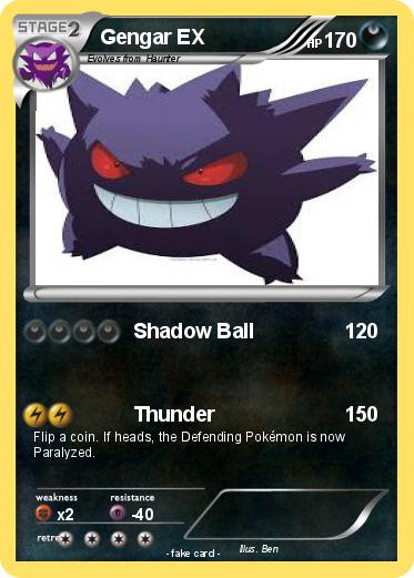 Pokemon Gengar EX