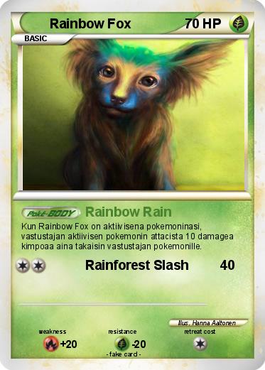 Pokemon Rainbow Fox