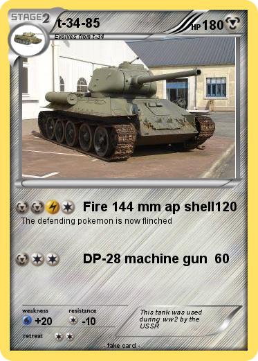 Pokemon t-34-85