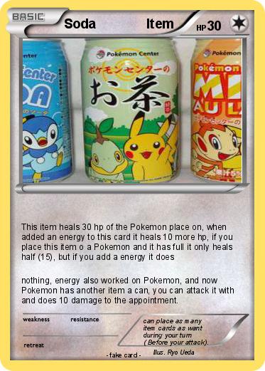 Pokemon Soda              Item