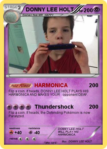 Pokemon DONNY LEE HOLT