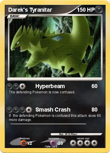 Pokemon Darek's Tyranitar