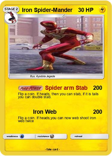 Pokemon Iron Spider-Mander