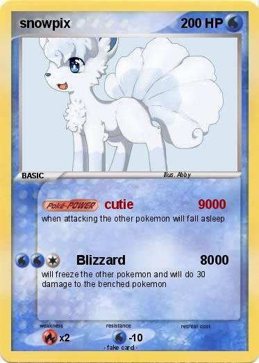 Pokemon snowpix
