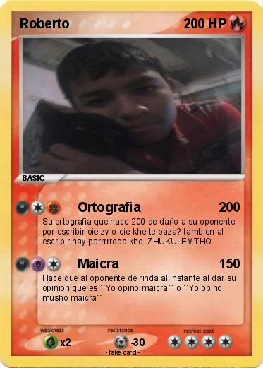 Pokemon Roberto