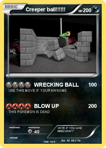 Pokemon Creeper ball!!!!!!